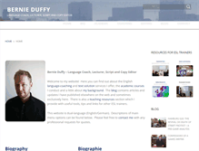 Tablet Screenshot of bernieduffy.com